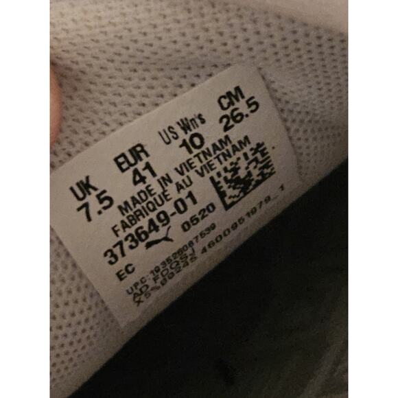 Puma Women's Sneakers Leather white size 10 - Picture 7 of 8